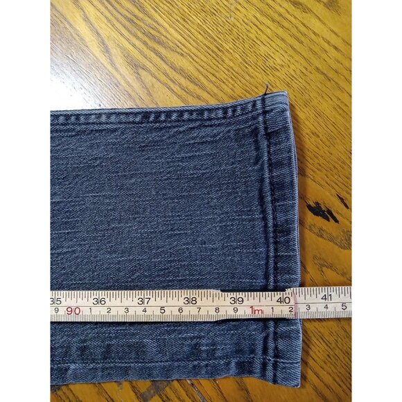 LEVI STRAUSS 508 Jeans Mens  32 X 32 FADED BLACK Preowned Summer  Casual Work - Picture 6 of 12